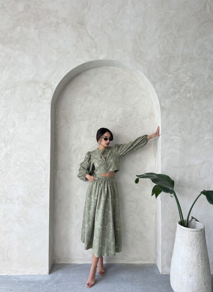 Embroidered Skirt - Light - Producer: Topshow - Wholesale Women Clothes - TheBS Women