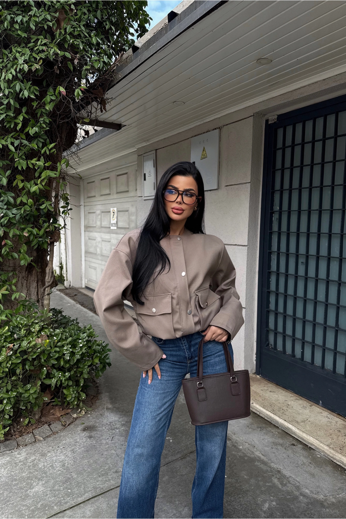 Pocket Detail Jacket - Producer: EYYO ATELIER - Wholesale Women Clothes - TheBS Women