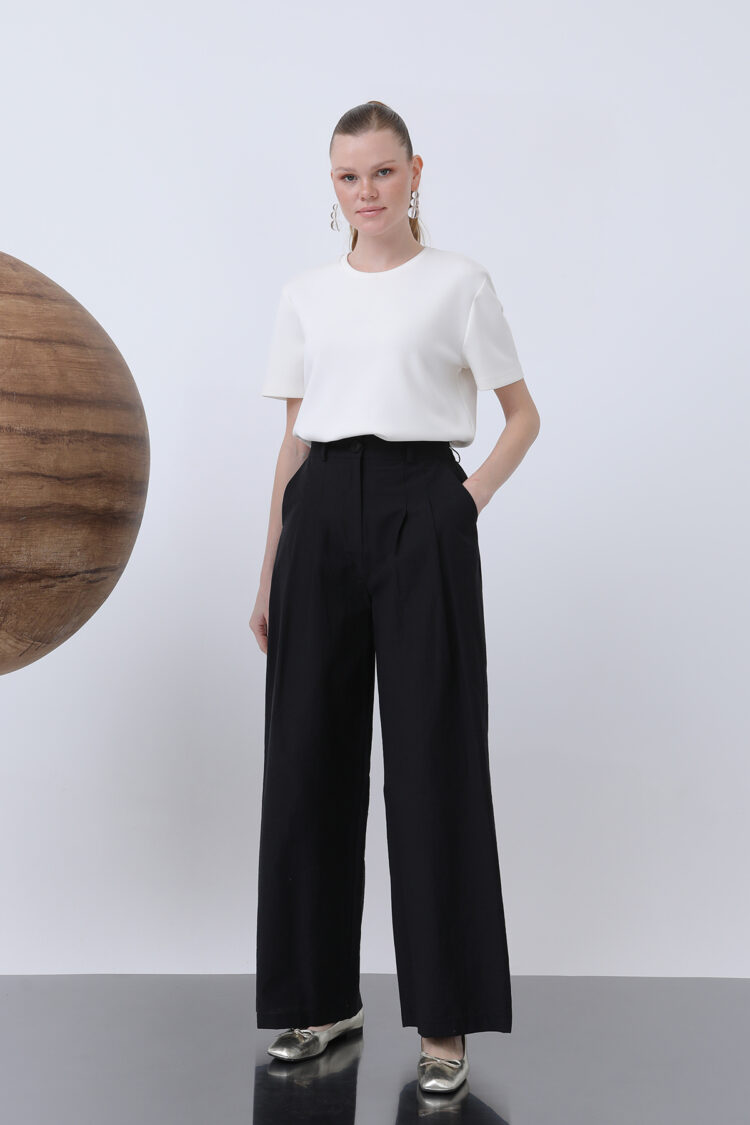 Women's Pleated Basic Pants - Producer: SOUL - Wholesale Women Clothes - TheBS Women