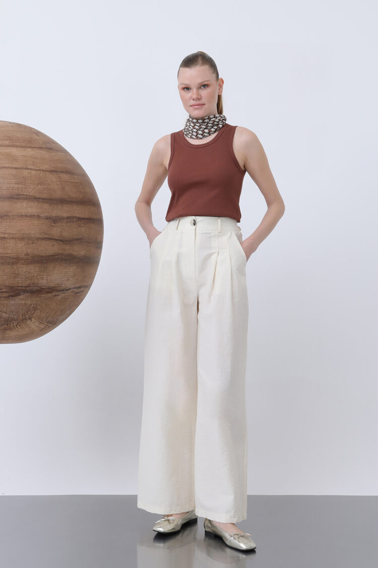 Pleated Basic Pants - Producer: SOUL - Wholesale Women Clothes - TheBS Women