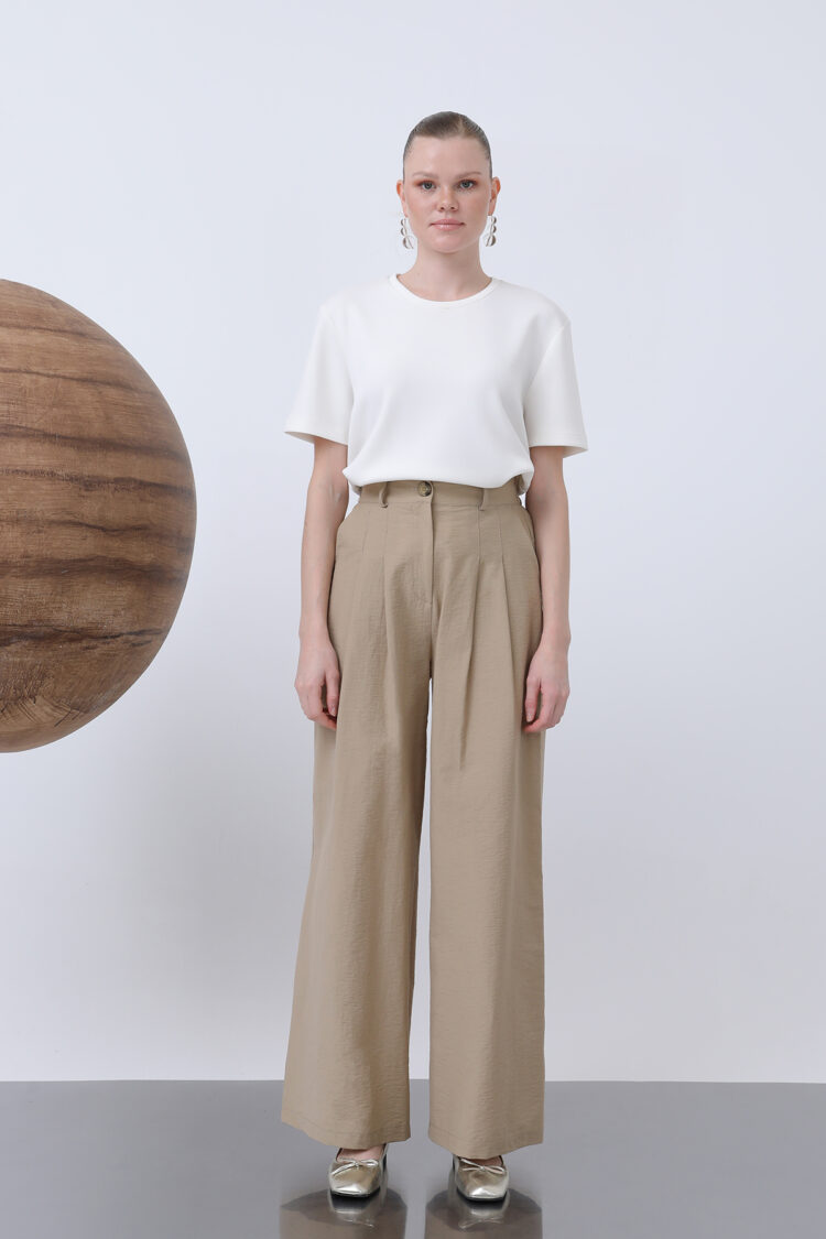 Pleated Basic Pants - Producer: SOUL - Wholesale Women Clothes - TheBS Women
