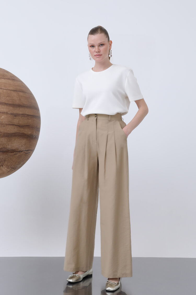 Pleated Basic Pants - Producer: SOUL - Wholesale Women Clothes - TheBS Women