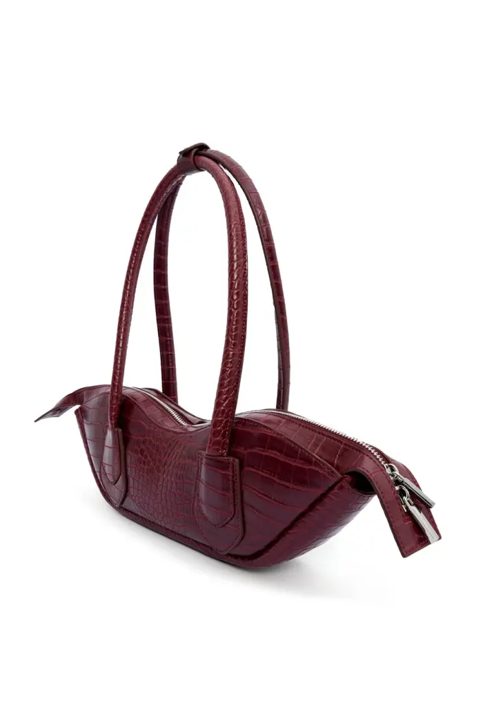 Leather Bag - Burgundy - Producer: EYYO ATELIER - Wholesale Women Clothes - TheBS Women