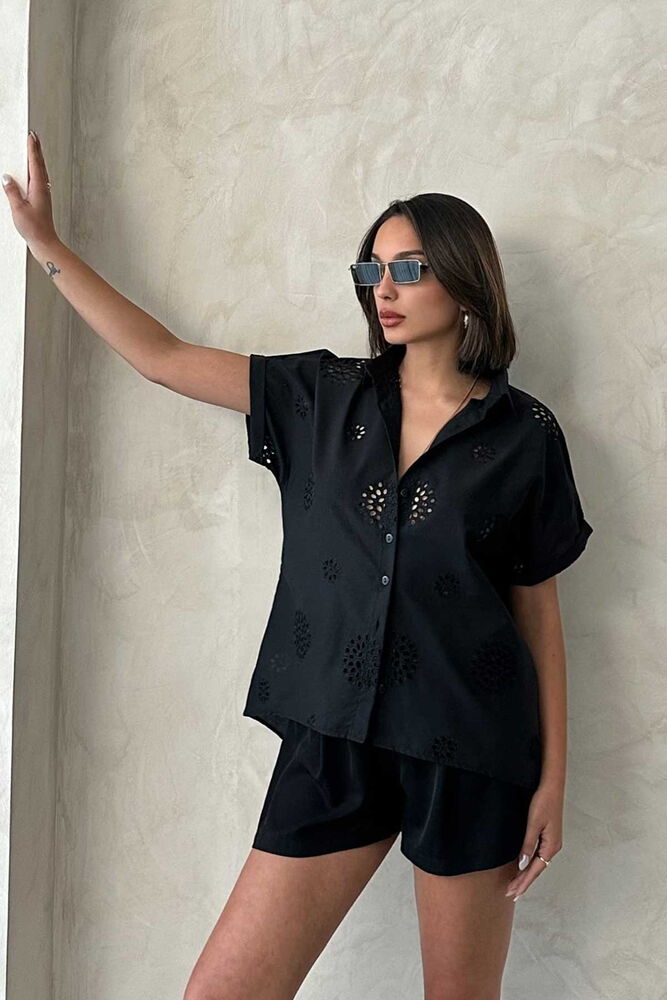 Embroidered Shirt - Producer: Topshow - Wholesale Women Clothes - TheBS Women