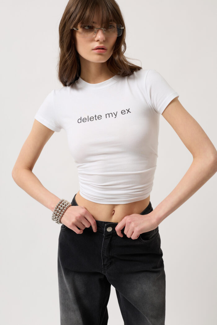 Printed Lycra Crop T-Shirt - Producer: Black Fashion - Wholesale Women Clothes - TheBS Women
