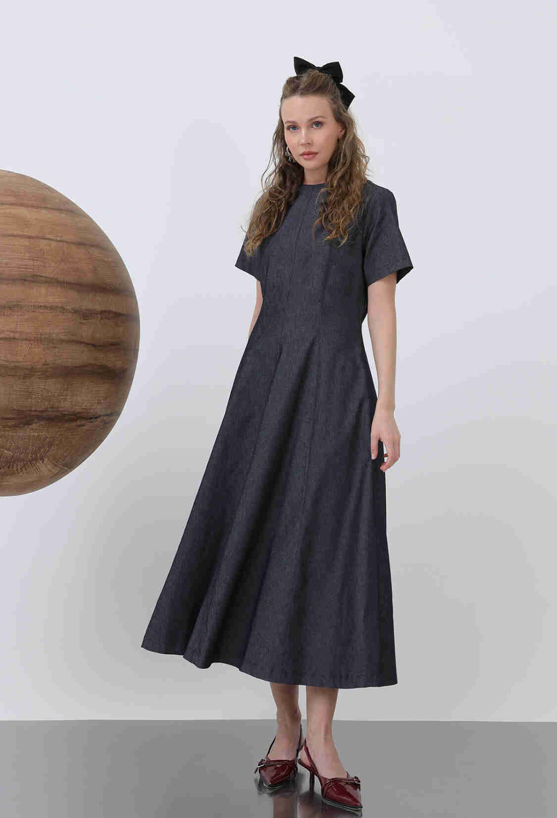 Women's Denim Open Midi Dress - Brand: SOUL - Women & Kids, Baby Clothes Wholesale - TheBS Women