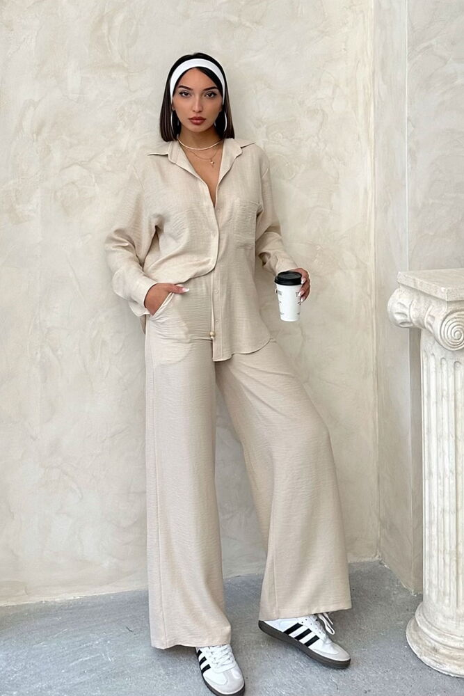 Linen Trousers - Producer: Topshow - Wholesale Women Clothes - TheBS Women