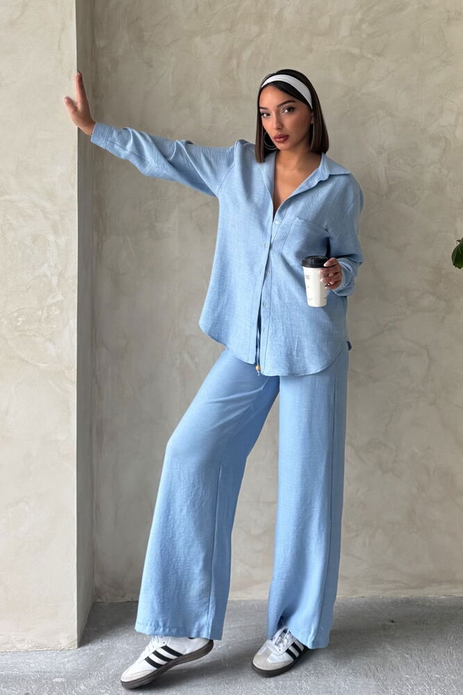 Linen Trousers - Producer: Topshow - Wholesale Women Clothes - TheBS Women