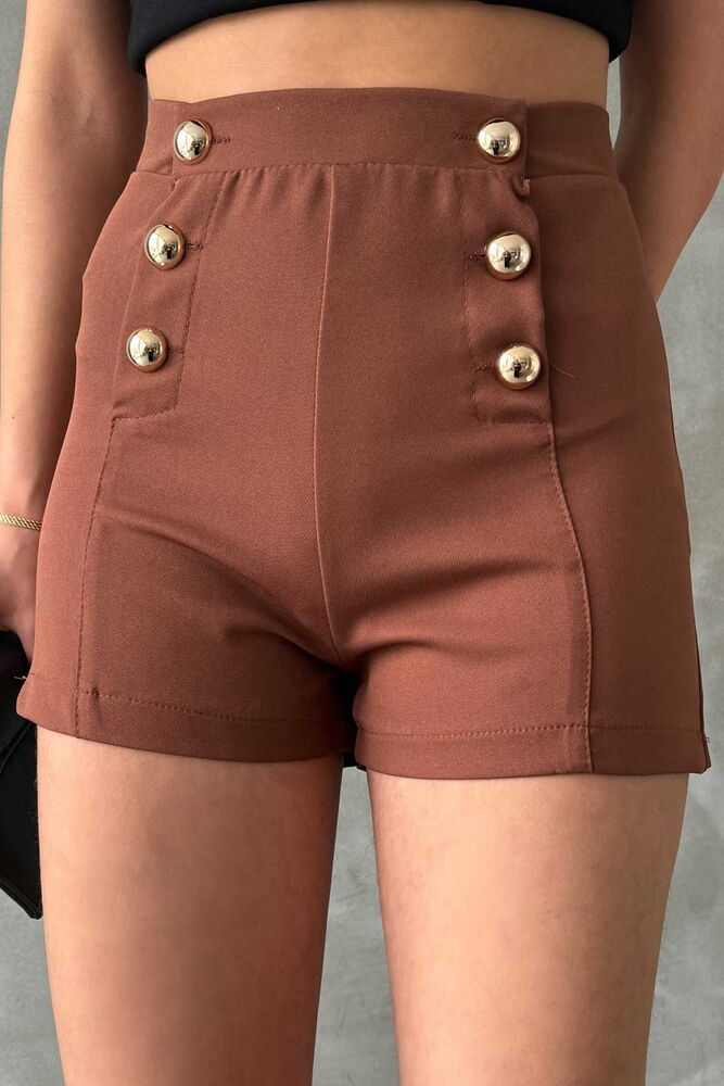 Ornamental Buttoned Shorts - Producer: Topshow - Wholesale Women Clothes - TheBS Women