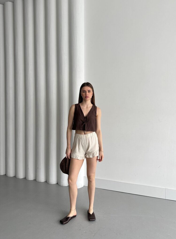 Pleated Shorts - Producer: My Fashion - Wholesale Women Clothes - TheBS Women