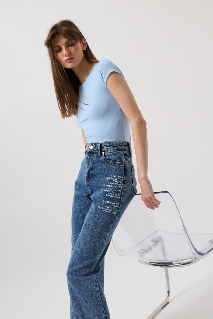 Printed Low Waist Jean - Producer: Black Fashion - Wholesale Women Clothes - TheBS Women