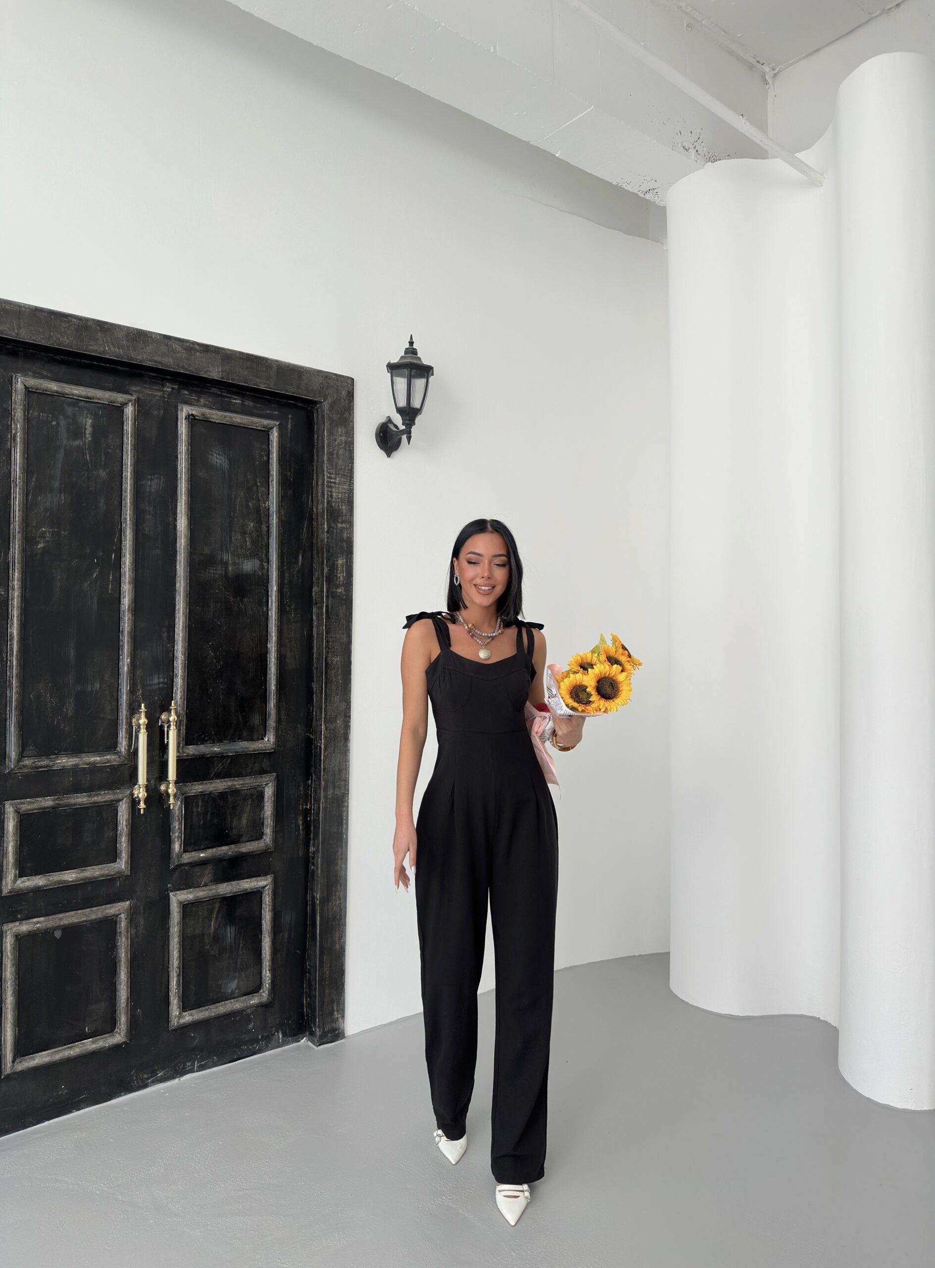 Linen Jumpsuit – Brand: My Fashion – Women & Kids, Baby Clothes Wholesale – TheBS Women