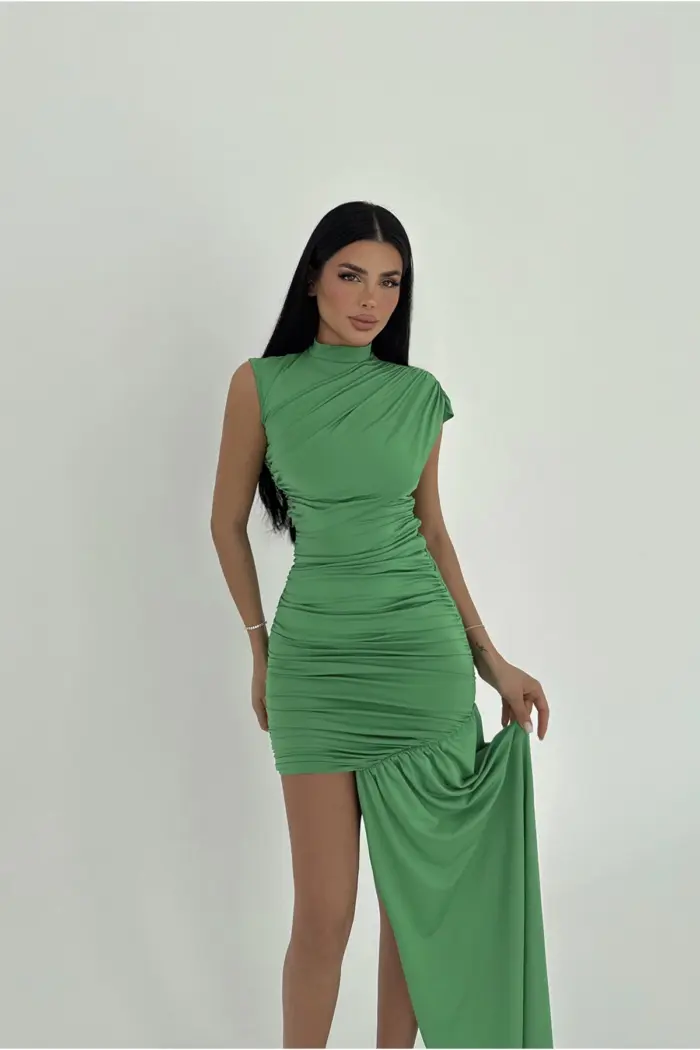 Basic Long Dress - Producer: EYYO ATELIER - Wholesale Women Clothes - TheBS Women