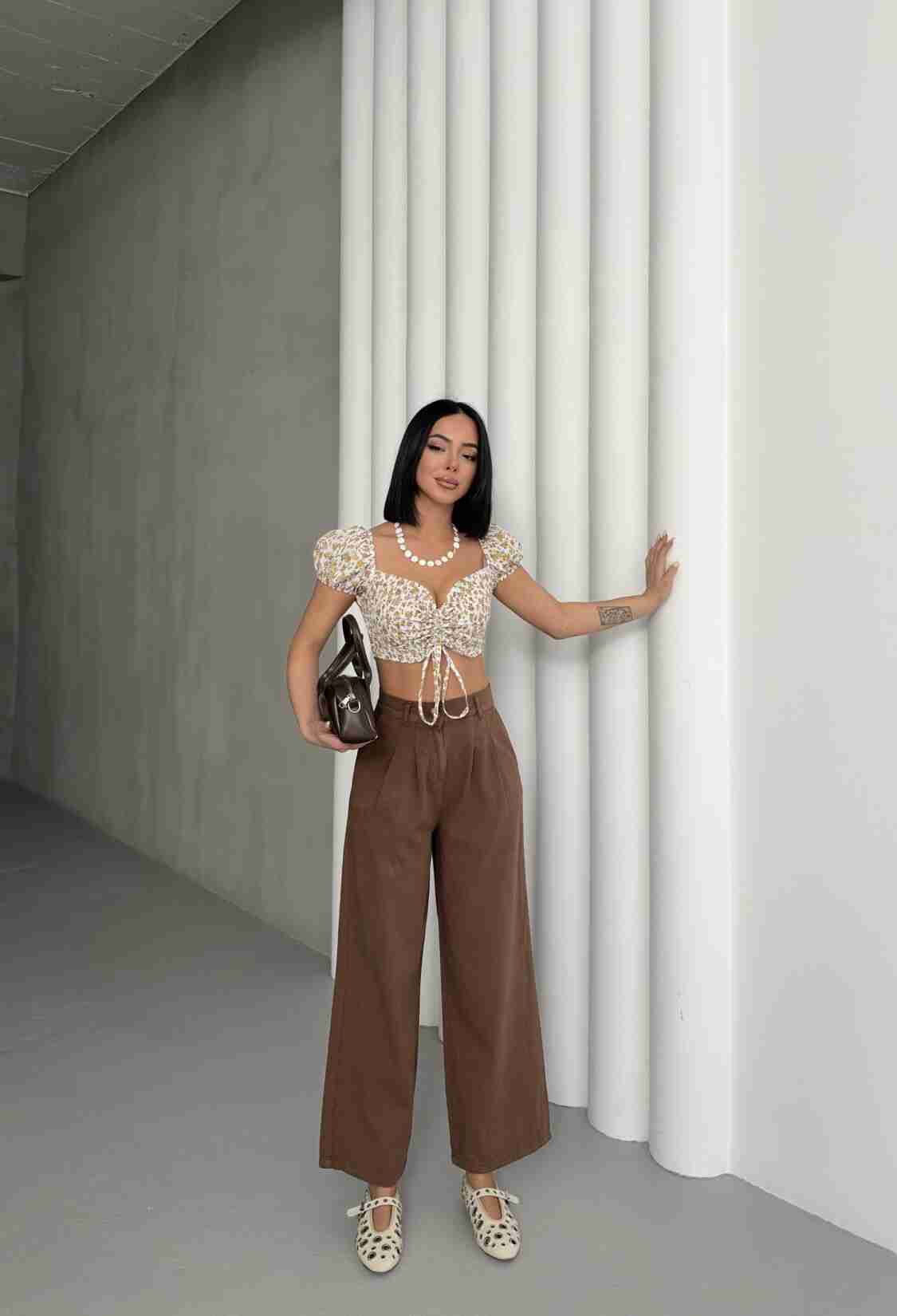 Plain Gabardine Pants - Brand: My Fashion - Women & Kids, Baby Clothes Wholesale - TheBS Women