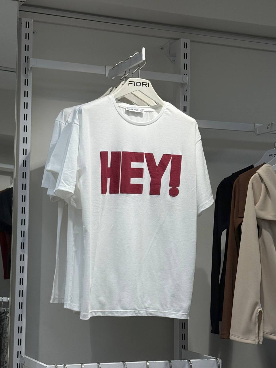 Letter Printed Tshirt - Brand: Fiori - Women & Kids, Baby Clothes Wholesale - TheBS Women