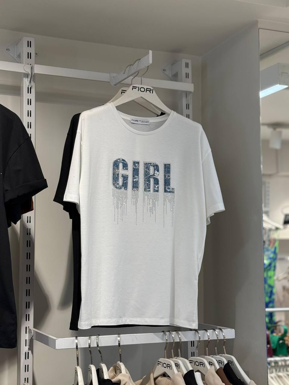 Letter Printed Tshirt - Brand: Fiori - Women & Kids, Baby Clothes Wholesale - TheBS Women