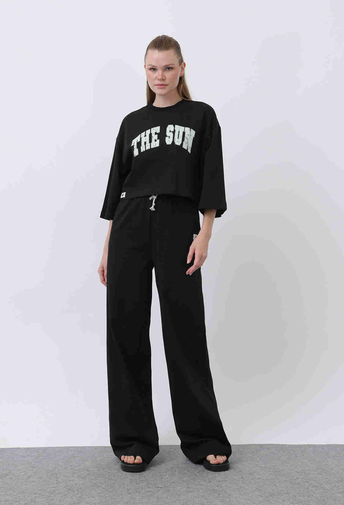 Front Printed Double Pants Set - Brand: SOUL - Women & Kids, Baby Clothes Wholesale - TheBS Women