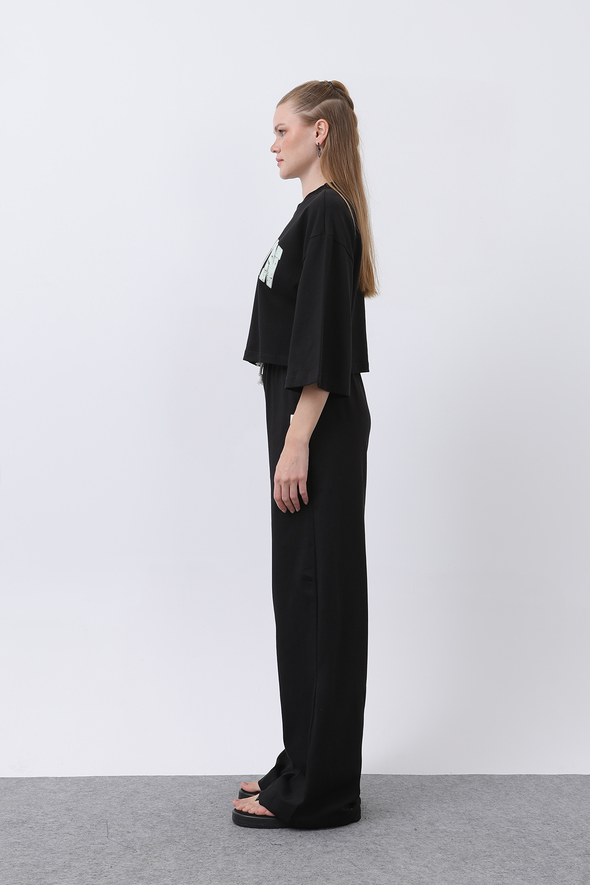 Front Printed Double Pants Set – Brand: SOUL – Women & Kids, Baby Clothes Wholesale – TheBS Women