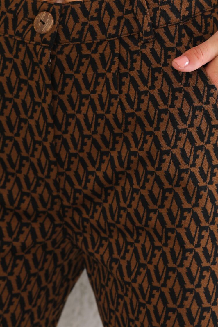 Wadded Jacquard Pattern Double Suit - Producer: EDELLE - Wholesale Women Clothes - TheBS Women