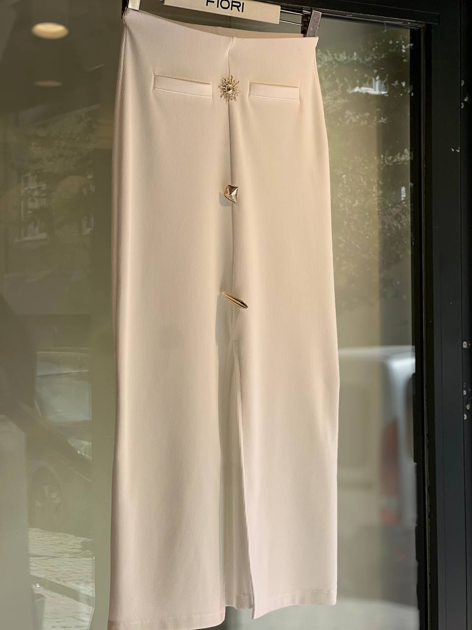 Buckle Detailed Skirt - Brand: Fiori - Women & Kids, Baby Clothes Wholesale - TheBS Women
