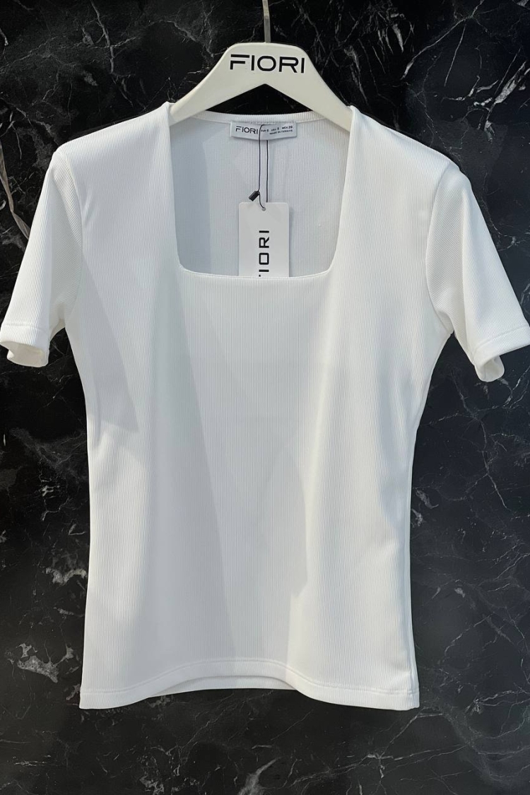 Square Neck Blouse - Producer: Fiori - Wholesale Women Clothes - TheBS Women