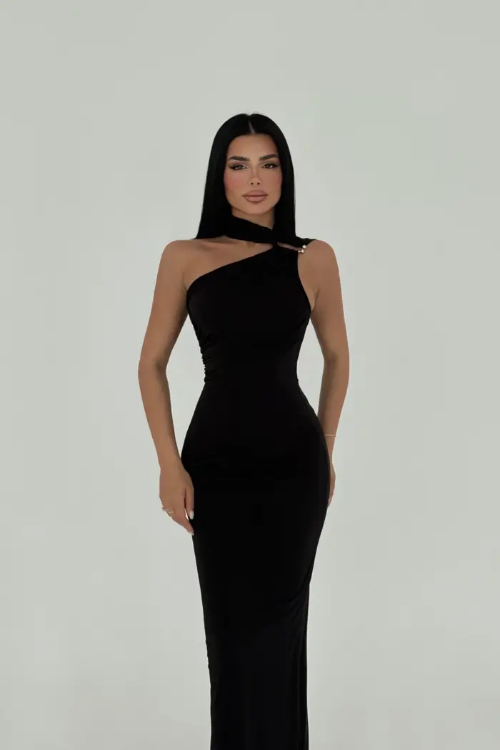 Shoulder Detail Dress - Producer: EYYO ATELIER - Wholesale Women Clothes - TheBS Women