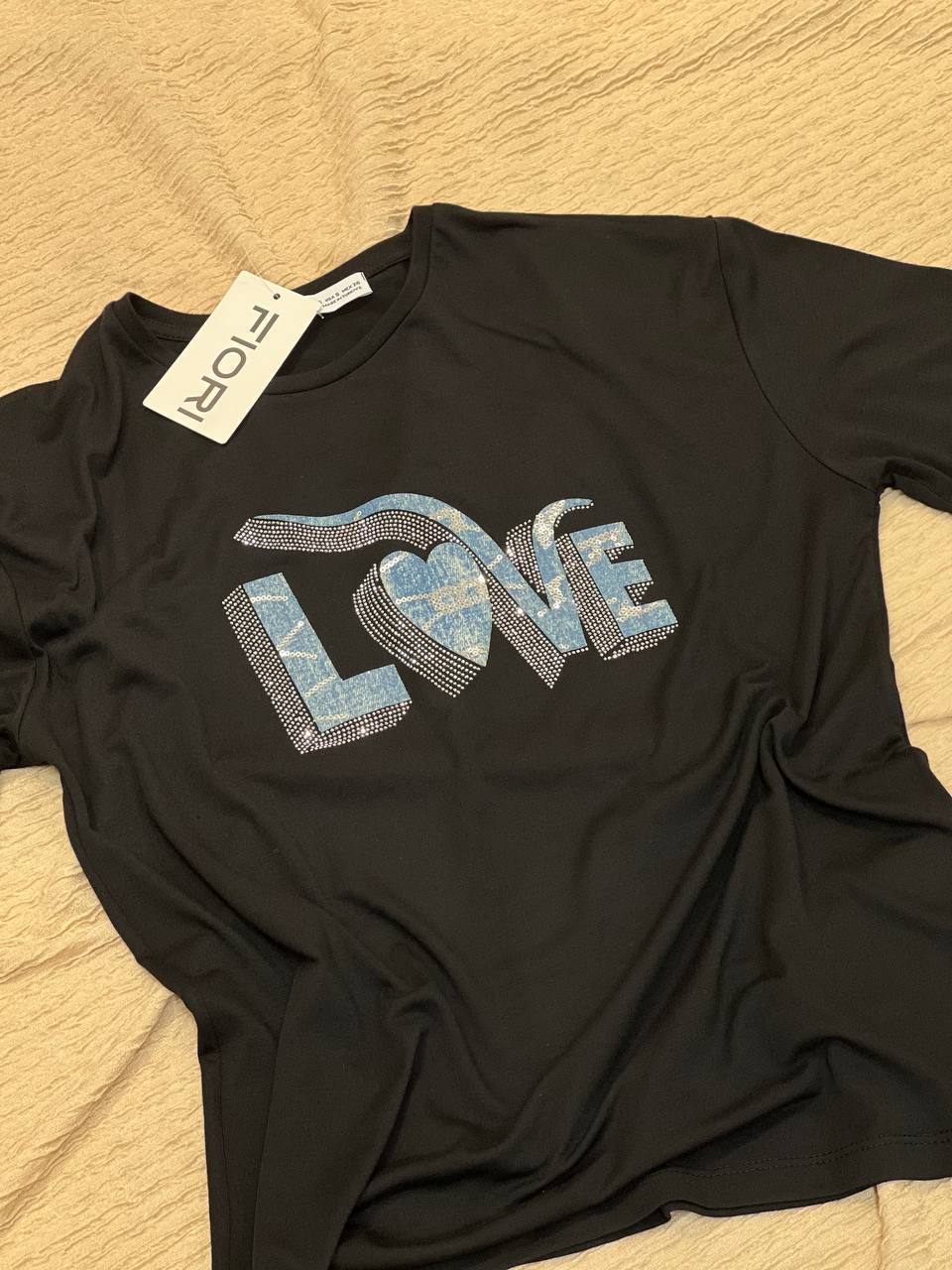 Letter Printed Tshirt - Brand: Fiori - Women & Kids, Baby Clothes Wholesale - TheBS Women