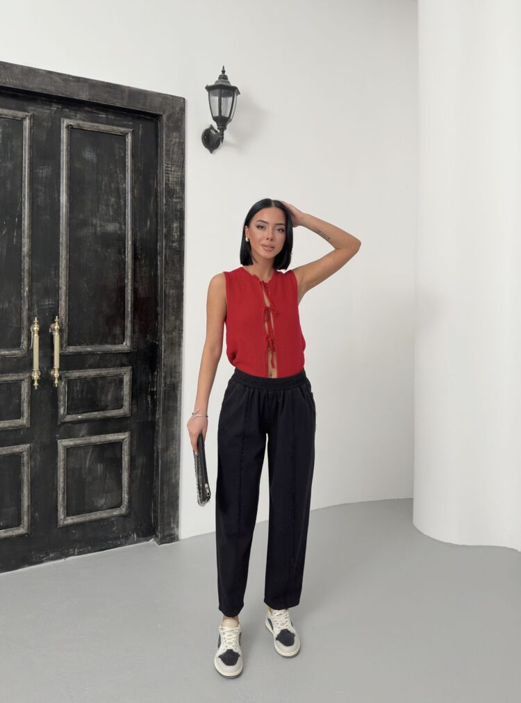 Pleated Gabrdin Pants - Producer: My Fashion - Wholesale Women Clothes - TheBS Women