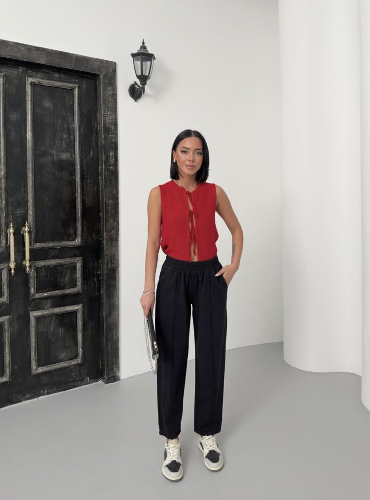 Pleated Gabrdin Pants - Producer: My Fashion - Wholesale Women Clothes - TheBS Women