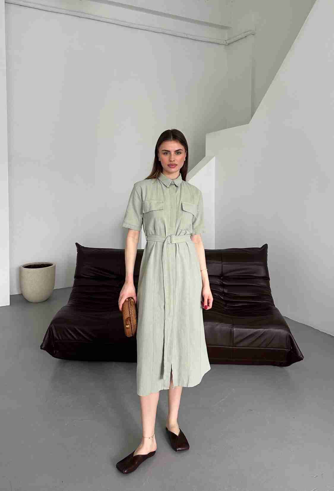 Belted Filam Dress - Brand: My Fashion - Women & Kids, Baby Clothes Wholesale - TheBS Women