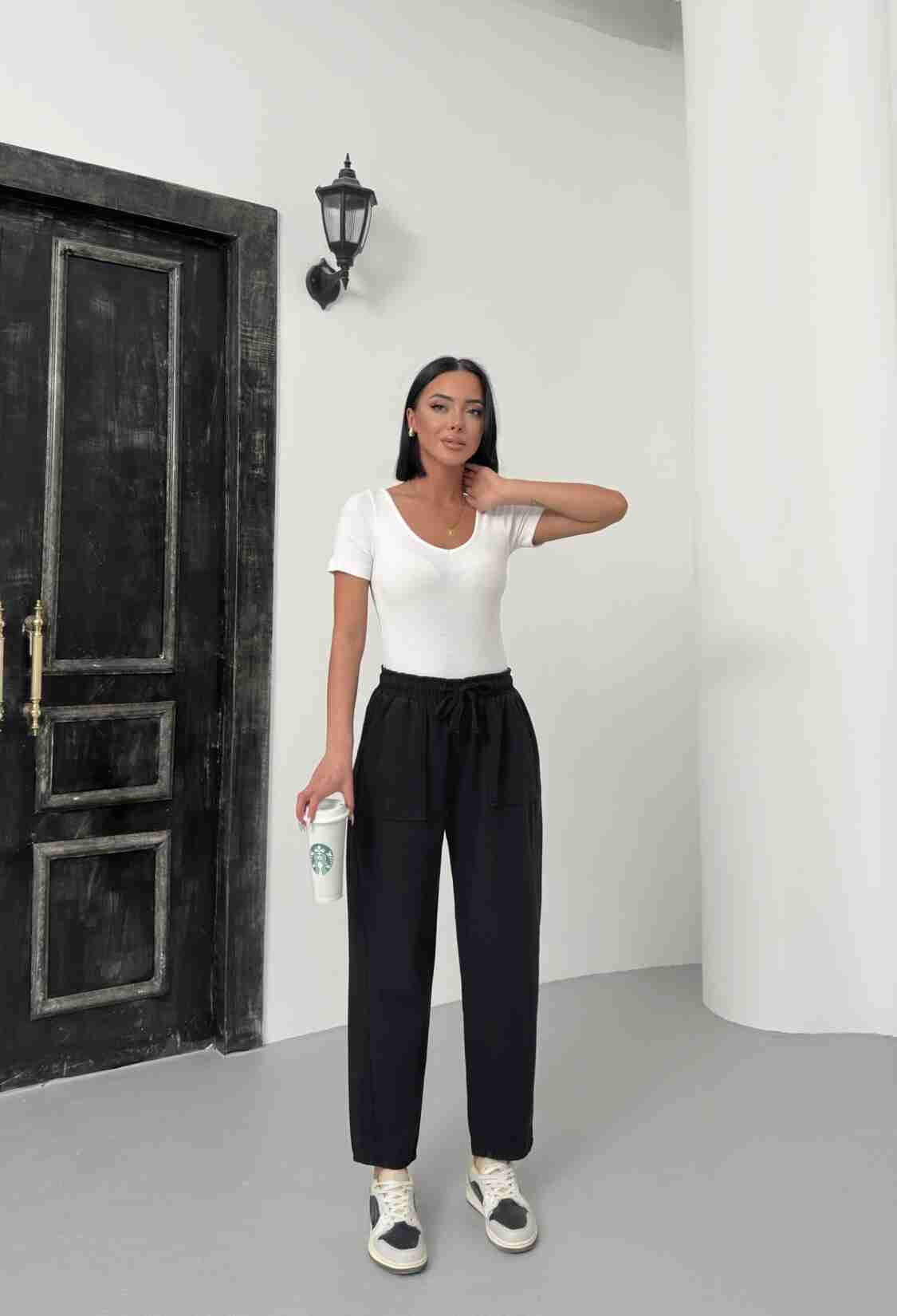 Pocketed Gabardine Pants - Brand: My Fashion - Women & Kids, Baby Clothes Wholesale - TheBS Women