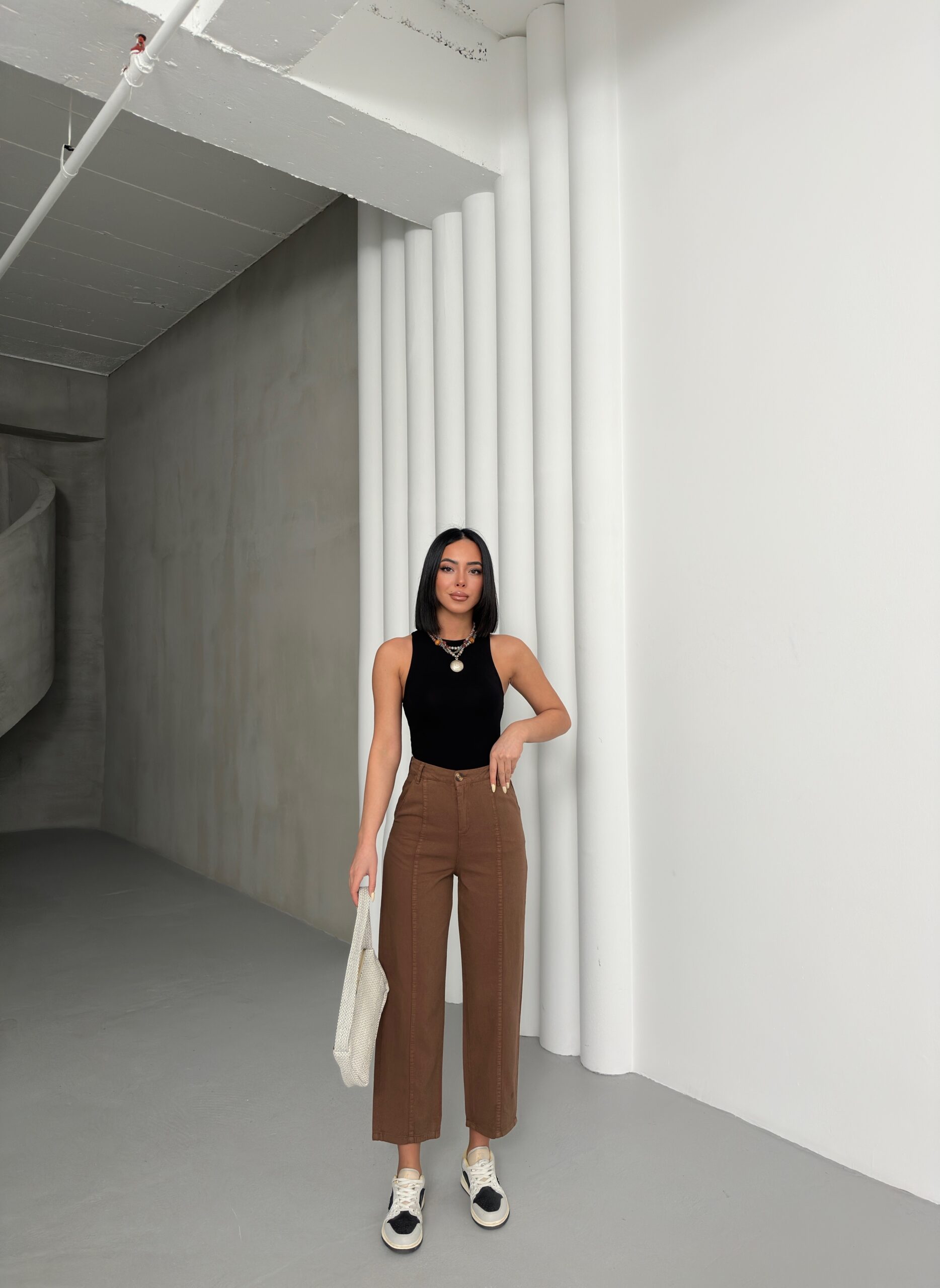 Detailed Gabardine Pants - Brand: My Fashion - Women & Kids, Baby Clothes Wholesale - TheBS Women