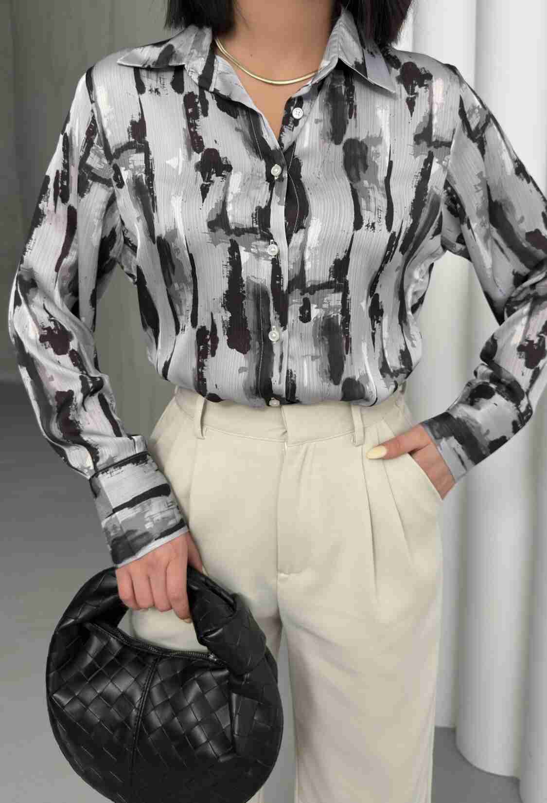 Van Gogh Pattern Shirt - Brand: My Fashion - Women & Kids, Baby Clothes Wholesale - TheBS Women