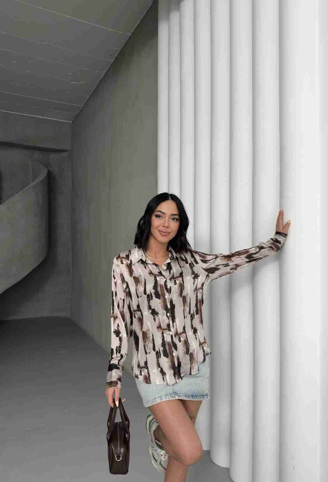 Van Gogh Pattern Shirt - Brand: My Fashion - Women & Kids, Baby Clothes Wholesale - TheBS Women