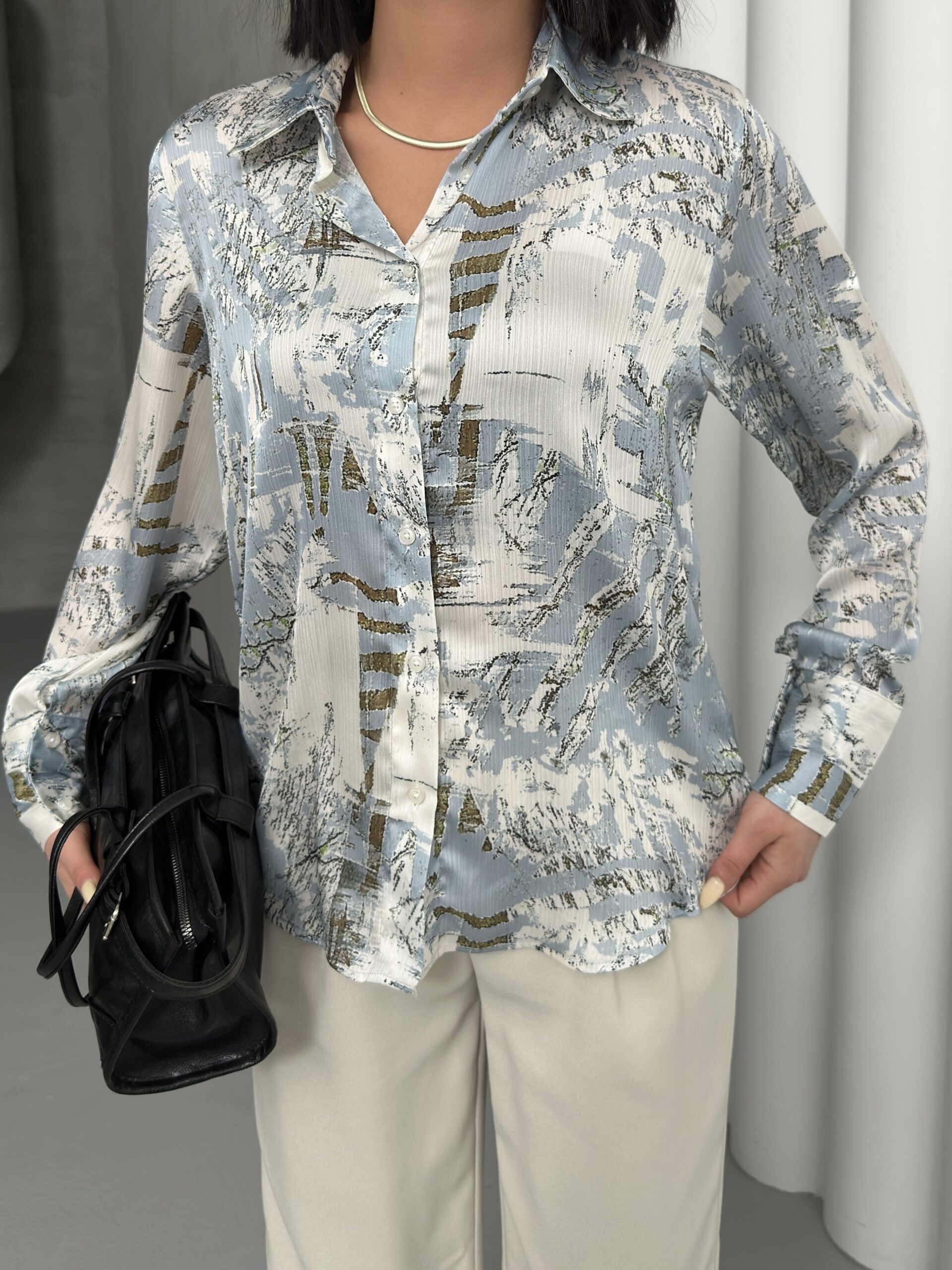Bird Feather Pattern Shirt - Brand: My Fashion - Women & Kids, Baby Clothes Wholesale - TheBS Women