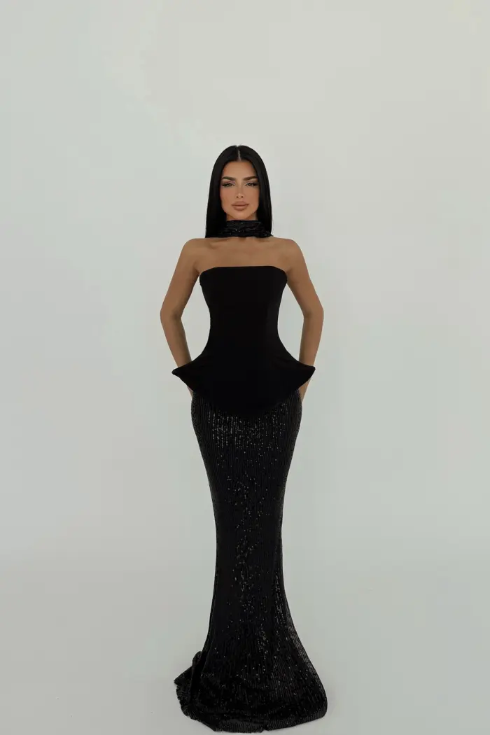 Viona Skirt Top Set Evening Dress - Producer: EYYO ATELIER - Wholesale Women Clothes - TheBS Women