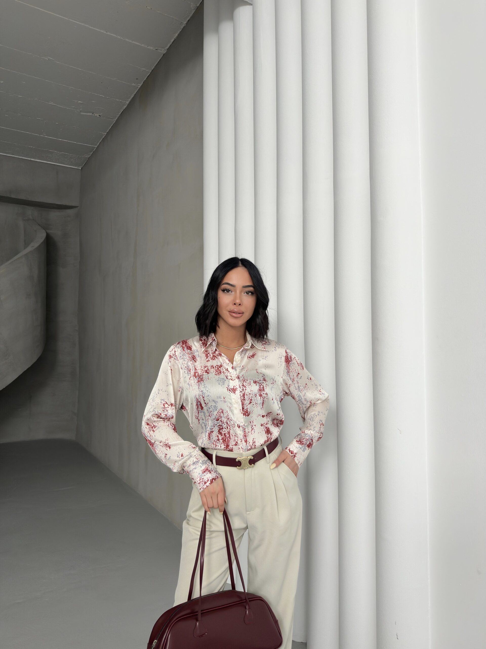 Dalmatian Pattern Shirt – Brand: My Fashion – Women & Kids, Baby Clothes Wholesale – TheBS Women