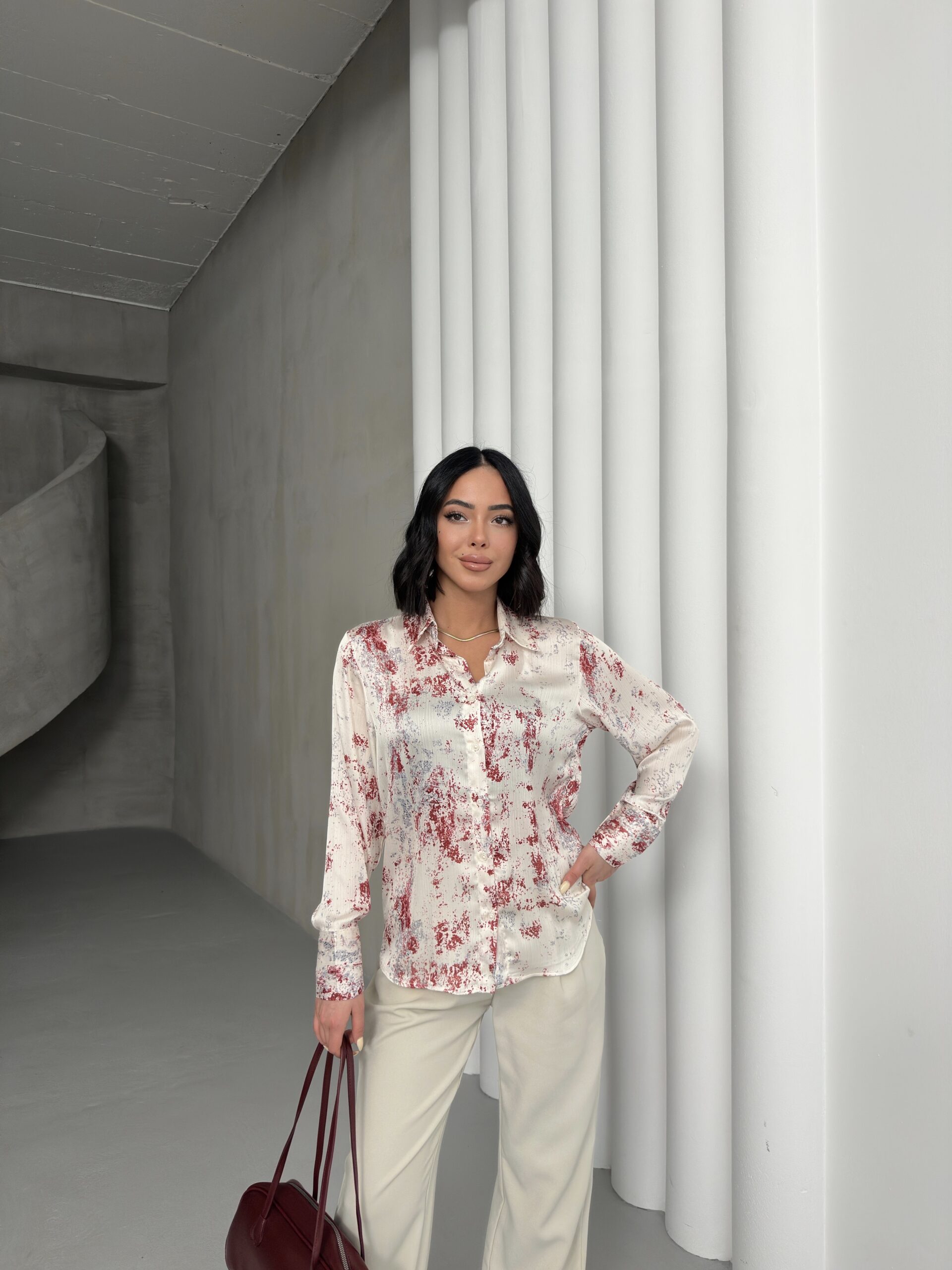 Dalmatian Pattern Shirt – Brand: My Fashion – Women & Kids, Baby Clothes Wholesale – TheBS Women