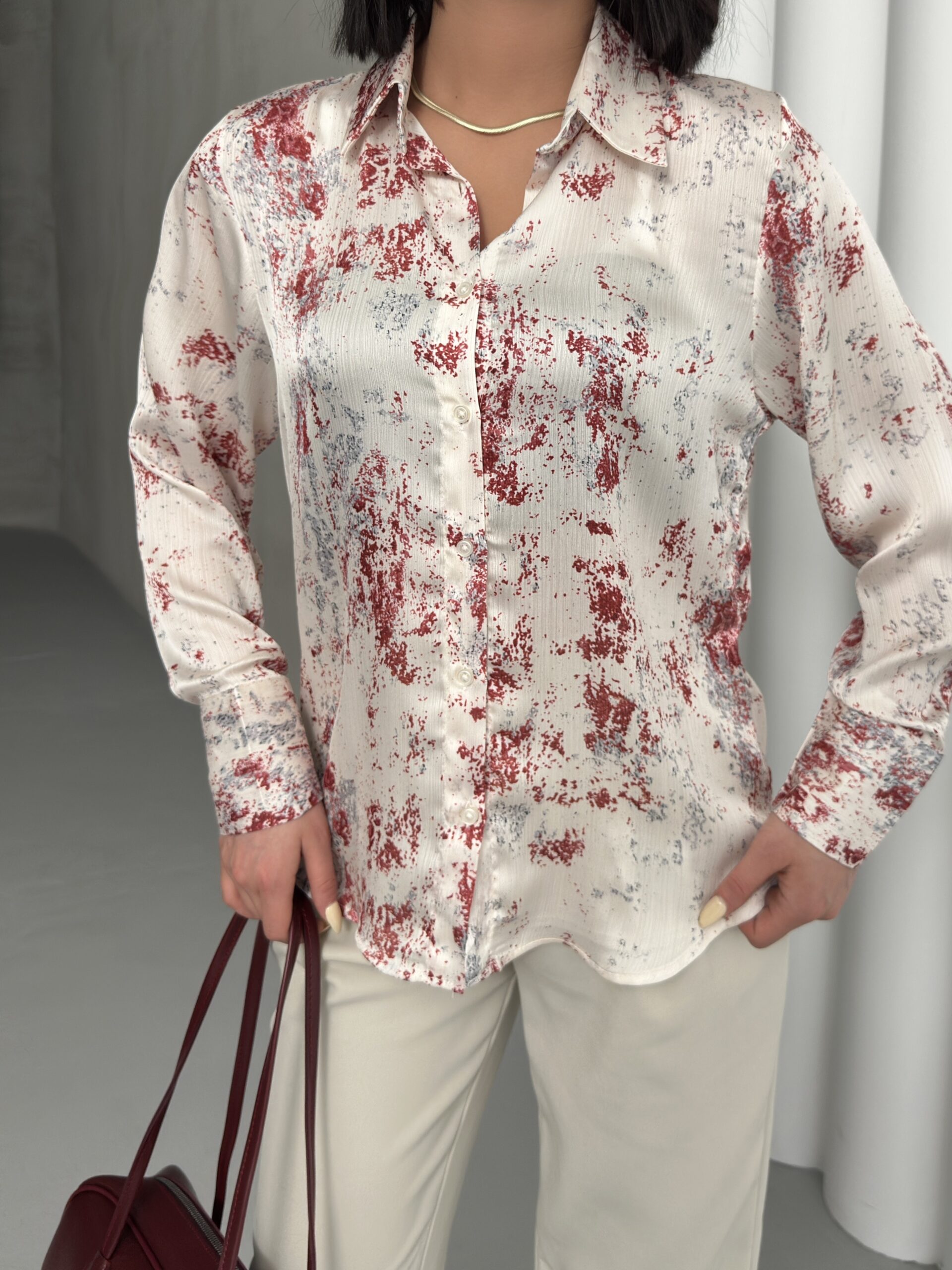 Dalmatian Pattern Shirt – Brand: My Fashion – Women & Kids, Baby Clothes Wholesale – TheBS Women