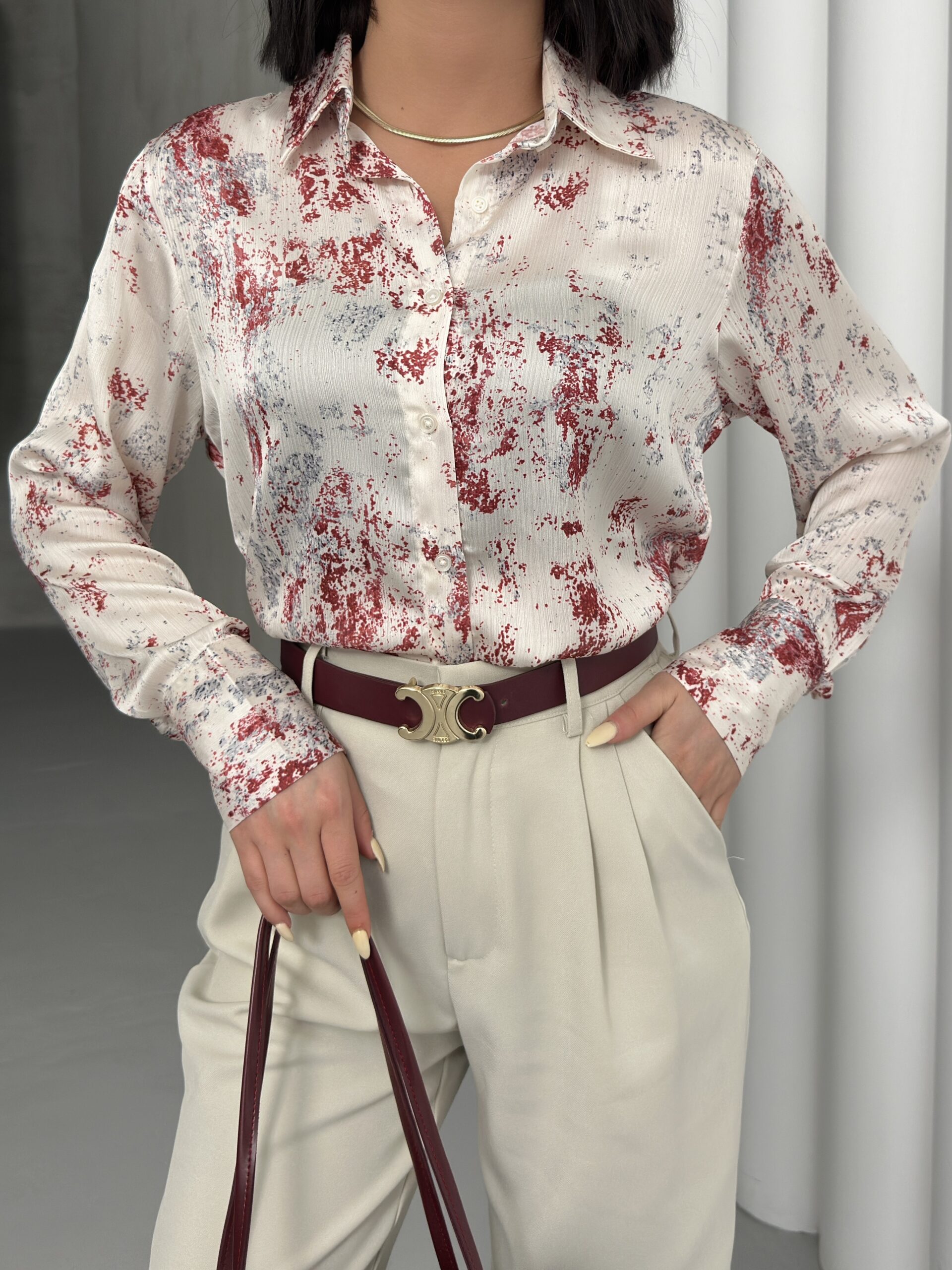 Dalmatian Pattern Shirt – Brand: My Fashion – Women & Kids, Baby Clothes Wholesale – TheBS Women