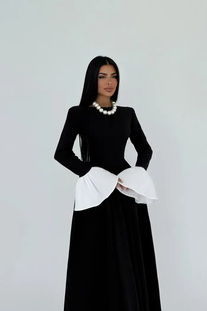Long Dress - Black - Producer: EYYO ATELIER - Wholesale Women Clothes - TheBS Women