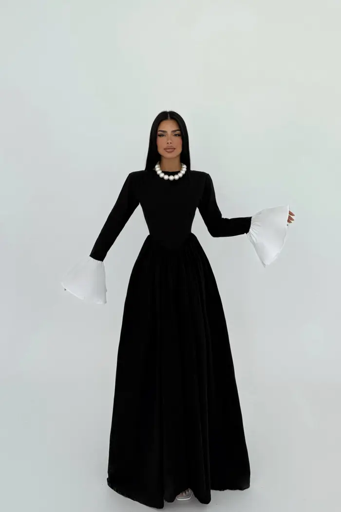 Long Dress - Black - Producer: EYYO ATELIER - Wholesale Women Clothes - TheBS Women