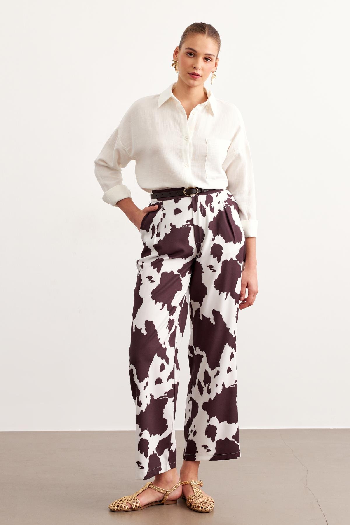 Polka Dot Print Pants - Multicolor - Brand: Levure - Women & Kids, Baby Clothes Wholesale - TheBS Women