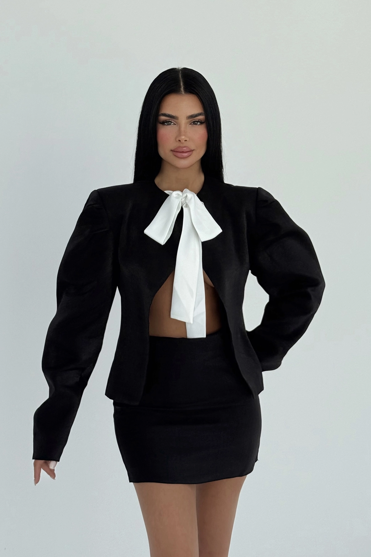 Black Skirt Suit - Producer: EYYO ATELIER - Wholesale Women Clothes - TheBS Women
