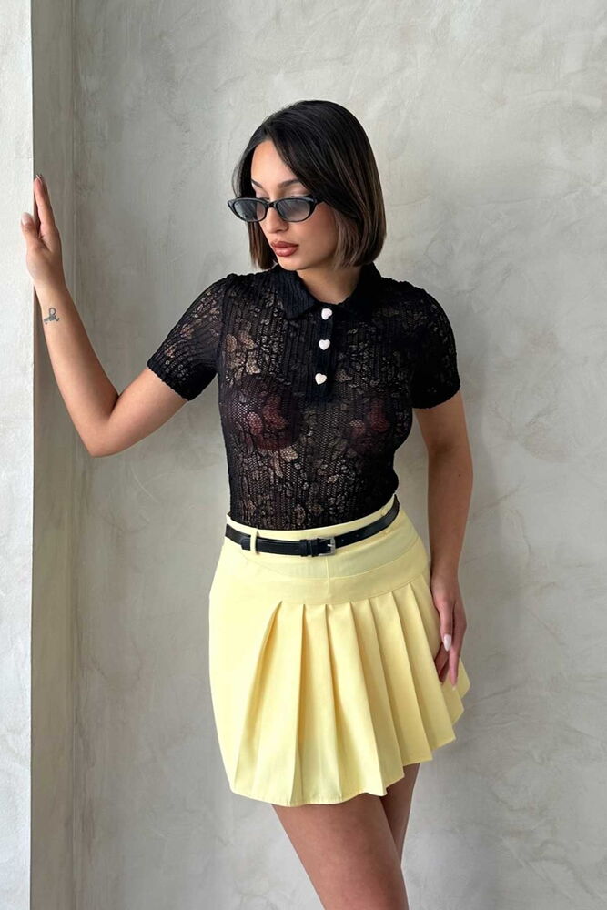 Lace Shirt Collar Blouse - Producer: Topshow - Wholesale Women Clothes - TheBS Women