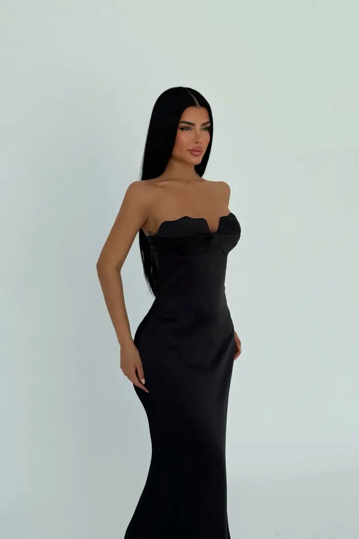 Galian Strapless Long Dress - Producer: EYYO ATELIER - Wholesale Women Clothes - TheBS Women