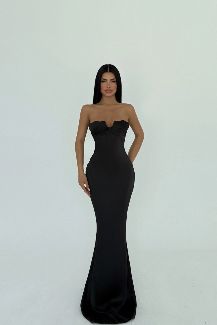 Galian Strapless Long Dress - Producer: EYYO ATELIER - Wholesale Women Clothes - TheBS Women