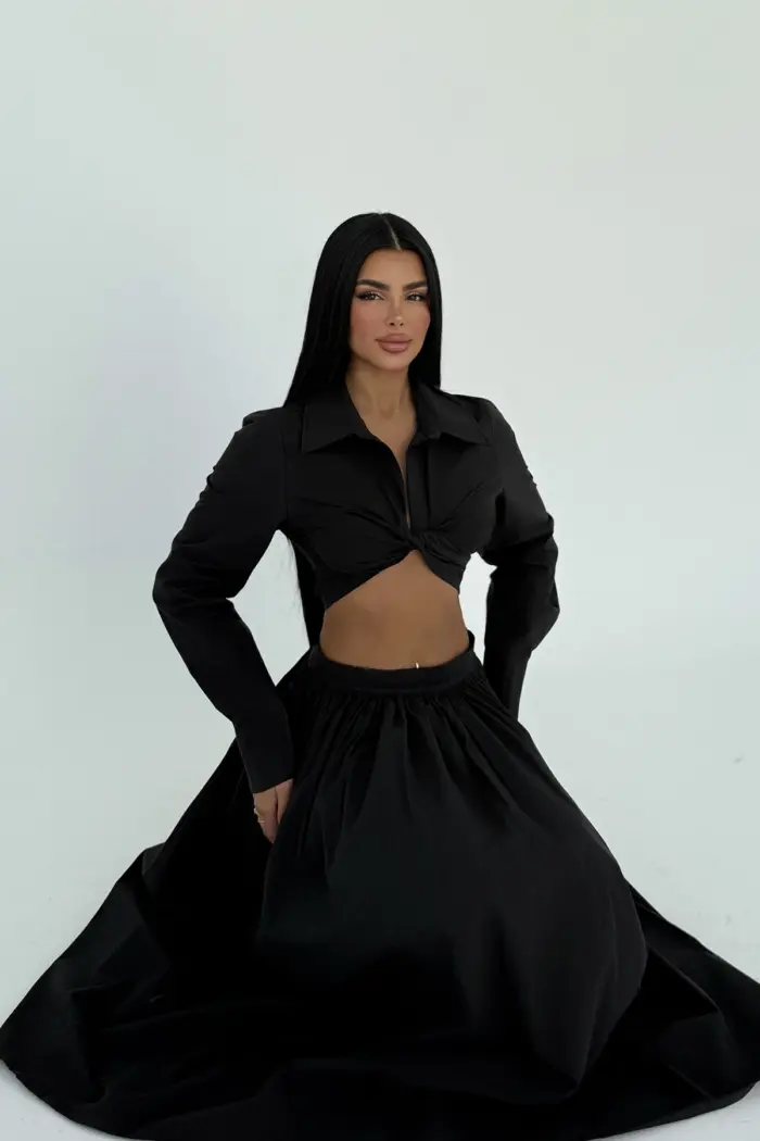 Veuve Bottom Top Set - Producer: EYYO ATELIER - Wholesale Women Clothes - TheBS Women