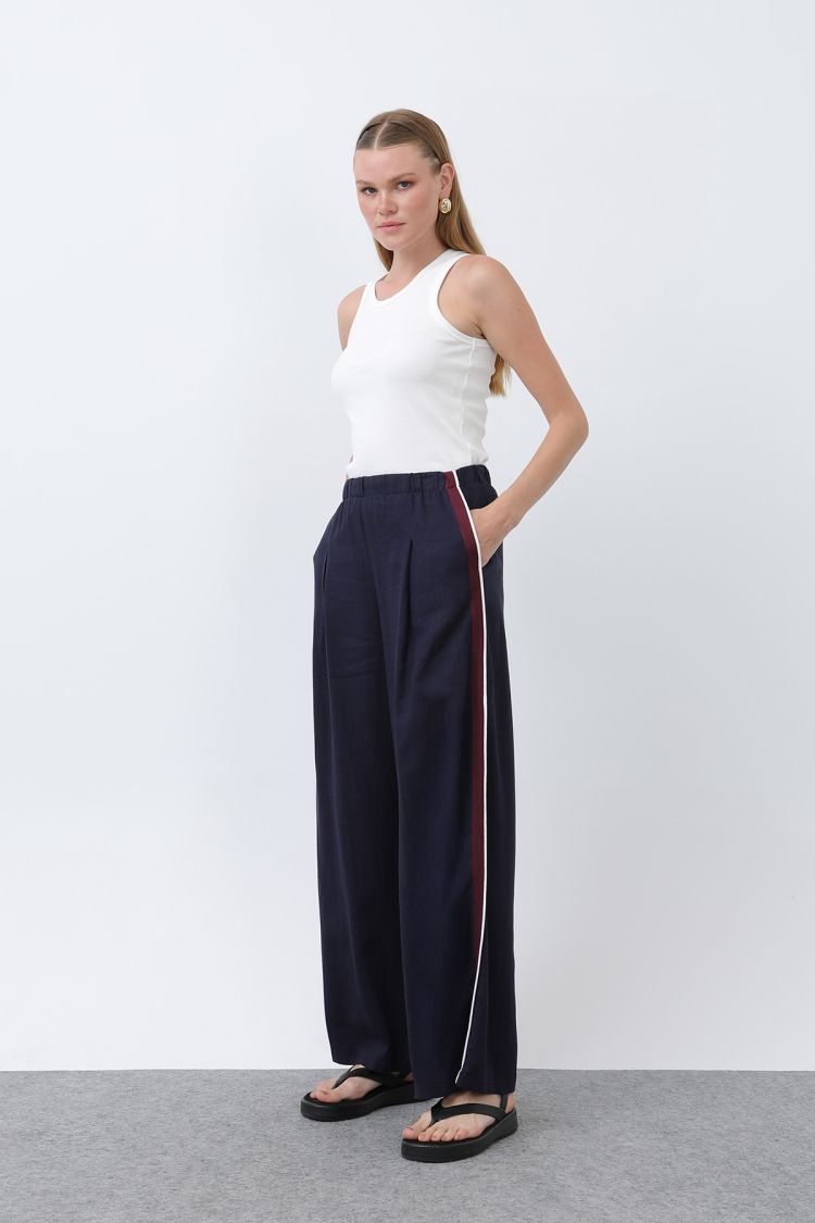 Women's Sides Grosgrain Elastic Waist Pants - Brand: SOUL - Women & Kids, Baby Clothes Wholesale - TheBS Women