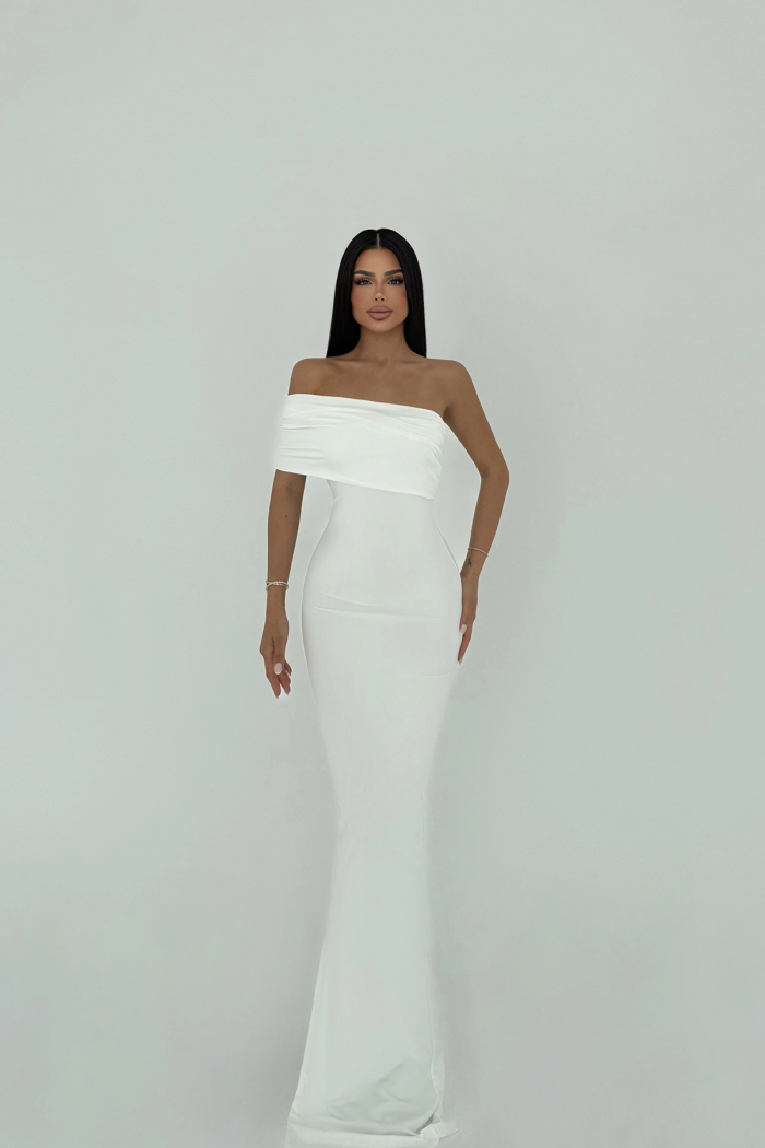 Vanya Single Sleeve Dress - Producer: EYYO ATELIER - Wholesale Women Clothes - TheBS Women
